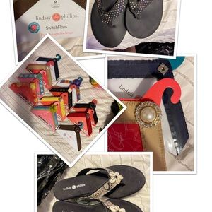 Lindsay Phillips sandal lot.